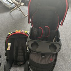 Car Seat And Stroller Set