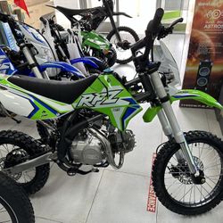 RFZ 125CC Dirt Bike Brand New! Finance For $150 Down Payment!!
