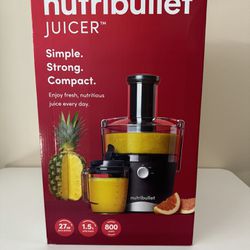 Nutribullet 800W Juicer For Sale for Sale in North Brunswick Township, NJ -  OfferUp