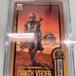 Star Wars Darth Vader #20 Variant 1st Appearance Mandalorian & Grogu CGC 9.6 