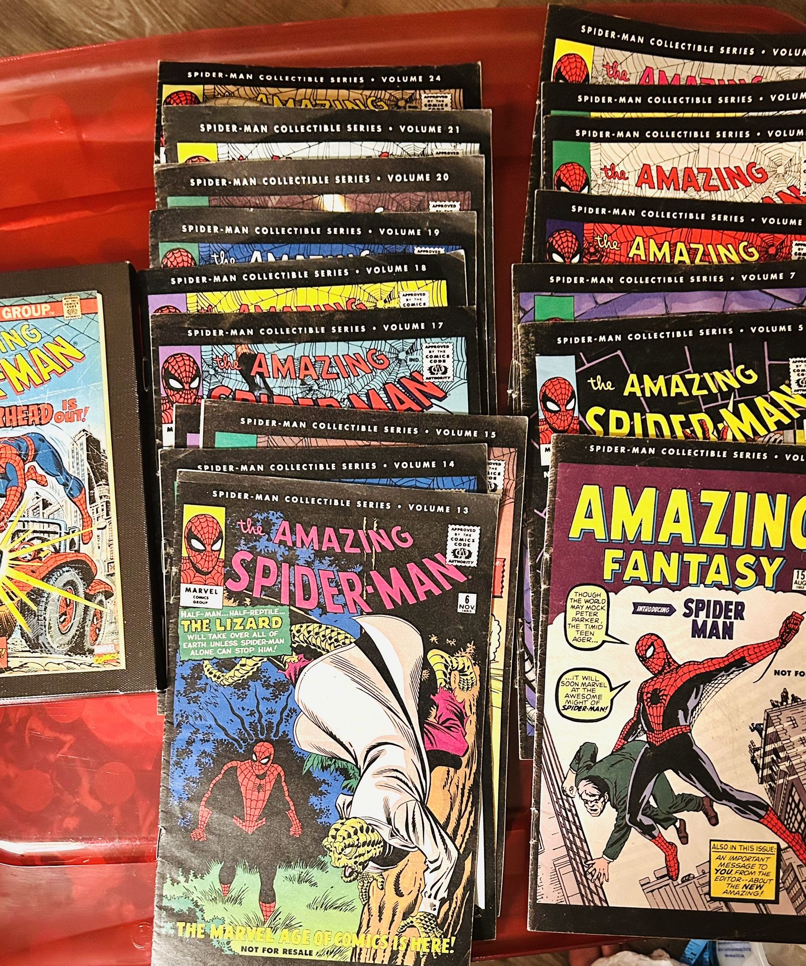 Spider-Man Collectible Series, Including Vintage Canvas