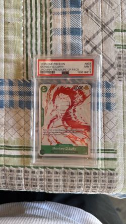 Monkey D. Luffy OP7 AA PSA 9