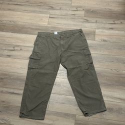 Carhartt Green Cargo Pants 46x30