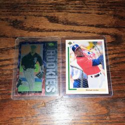 Michael Jordan Upper Deck Baseball Cards