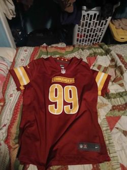 Chase young Washington commanders NFL sports jersey