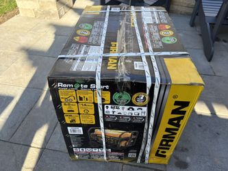 Generator,  Fireman 4550-Watt/3,650-Watt Gas Recoil Start