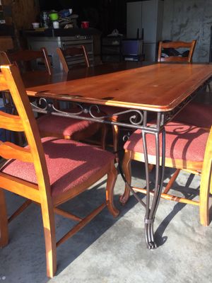 Tables For In Missouri Offerup Dining Set With 6 Ladder Back Wood Chairs For In Saint James Mo
