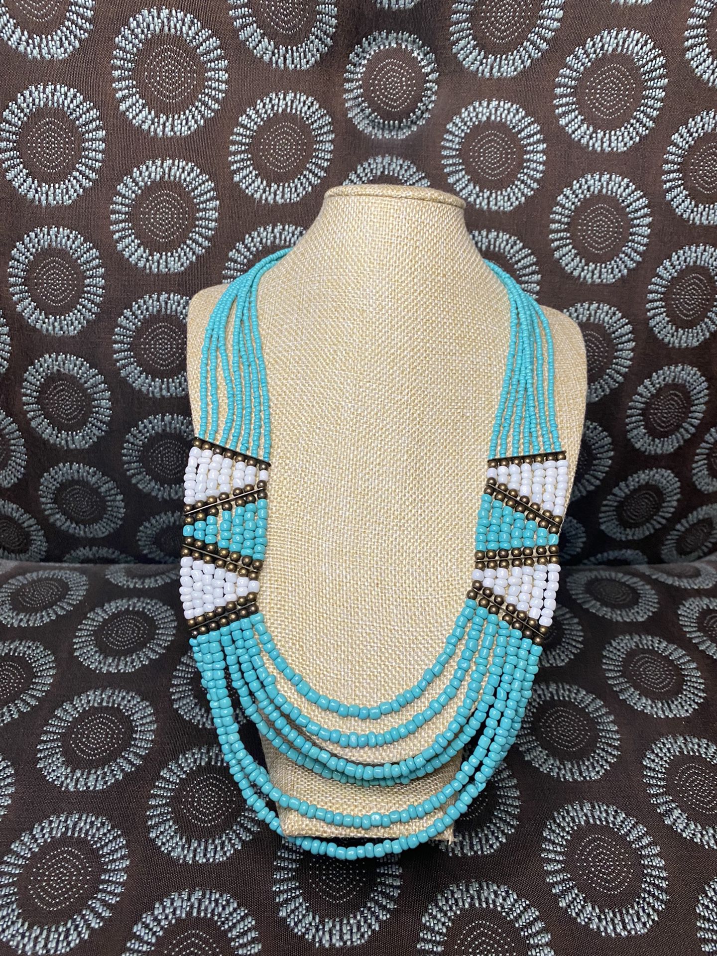 Turquoise Color Necklace 
