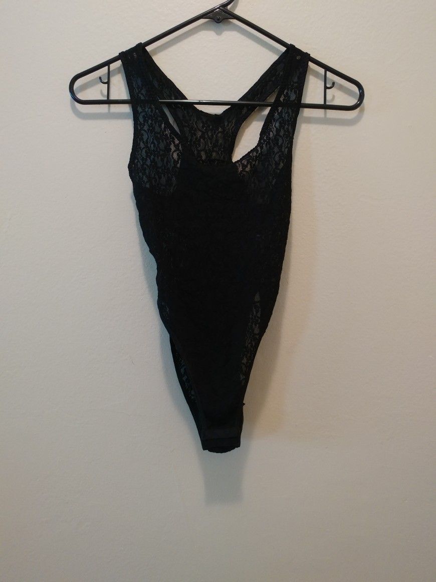 Black Lace Bodysuit Size XS/S