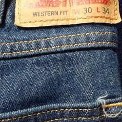 Levi's Men's Western Fit Jeans