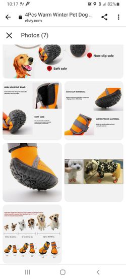 Dog Shoes (Strong Rubber Grip)