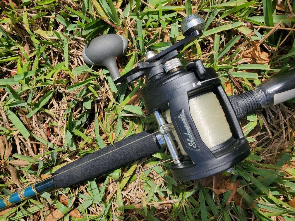 SHAKESPEARE Arsenal AR20GR Fishing Reel & Sturdy Stick Rod