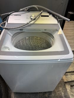 Samsung top-load washing machine & Electric Dryer