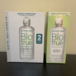 Bausch + Lomb Bio True Bundle- New 