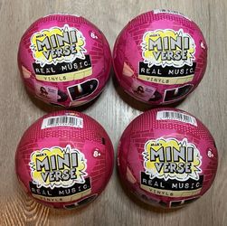 4 Mini Brands Really Works Vinyl Capsules ZURU - BRAND NEW RELEASED