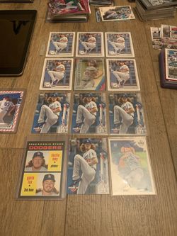 Dustin May lot (individually sold)