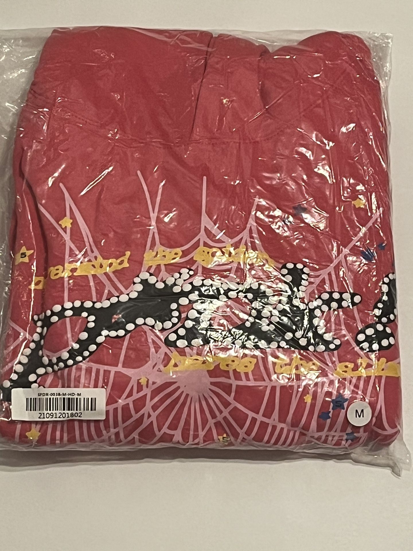 pink spider hoodie