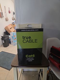 TrueCable Cat6 CMR Riser Unshielded 1000ft