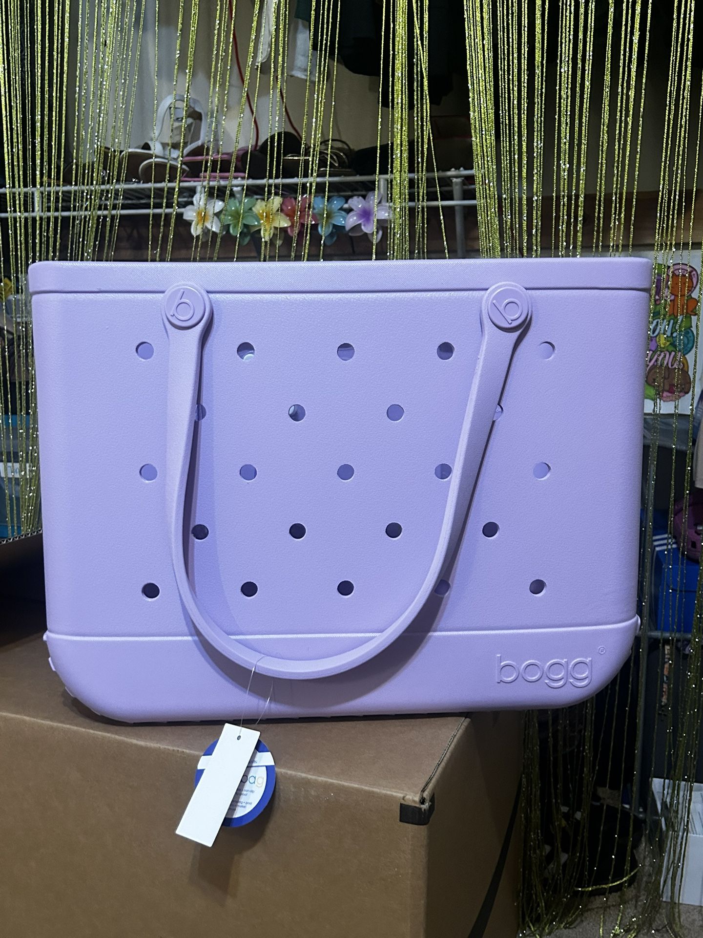 lavender purple bogg bag