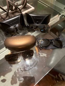 Designer Sunglasses Lot – Gucci, Ray-Ban, Bvlgari, Polo Ralph Lauren