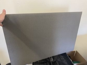 RH Teen Gray Pinboard