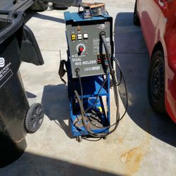 220 VOLT DUAL MIG WELDER AND MISC