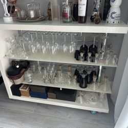 Modern Glassware Bar Station