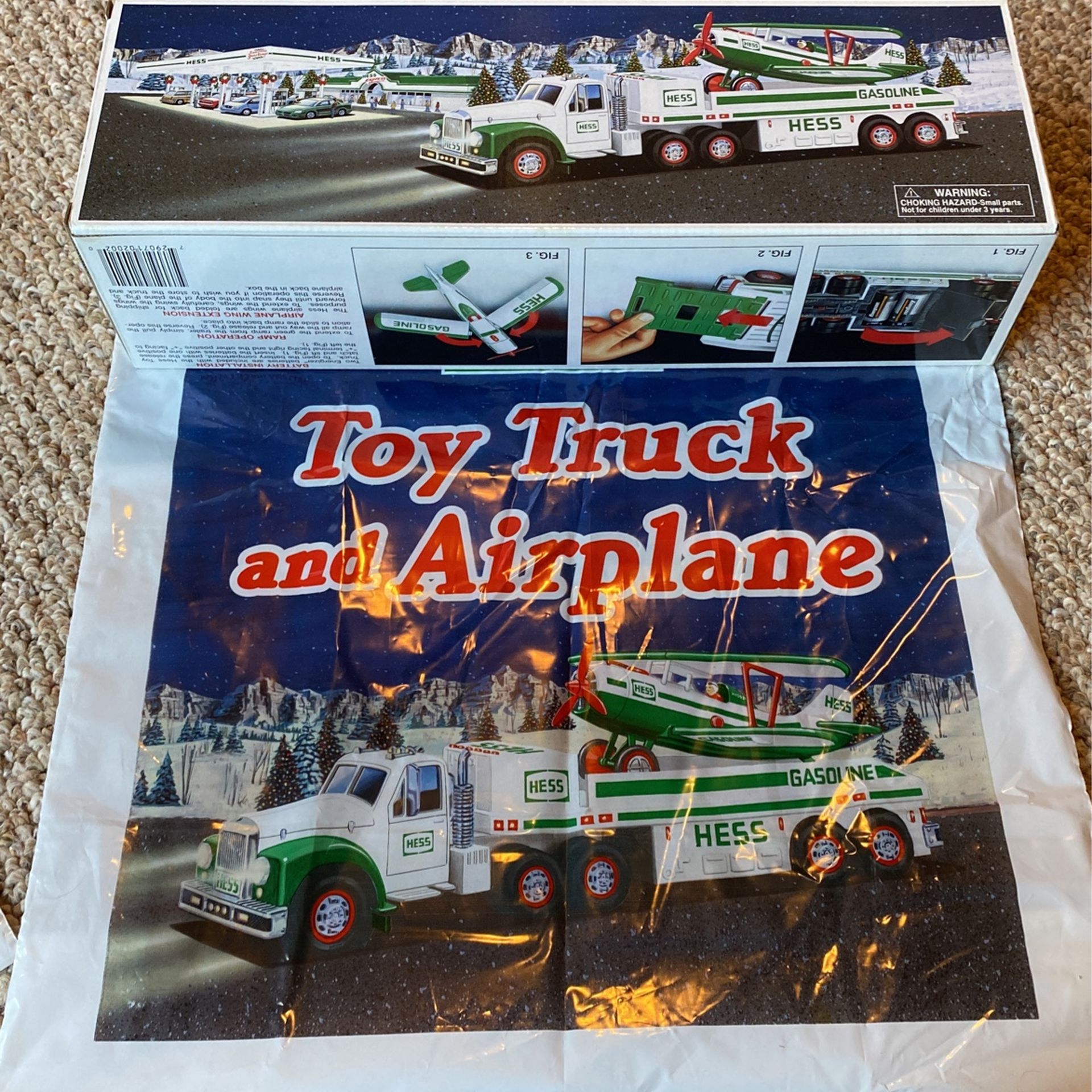 2002 Hess Toy Truck & Airplane