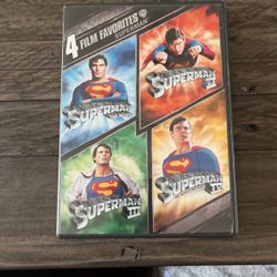 Superman dvd’s : 4 Movies