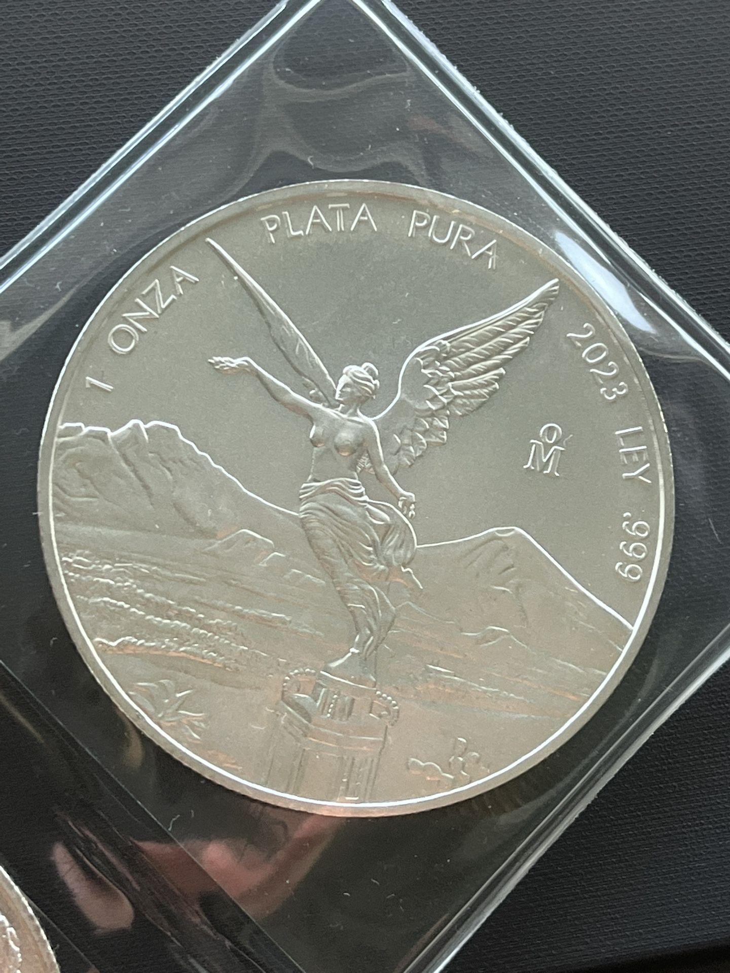 1 ONZA PLATA PURA 2023 Ley .999. Mexico Libertad .999 Fine Silver Coin