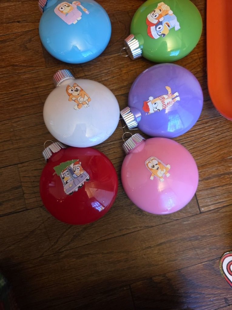 Bluey Christmas Ornaments