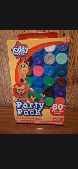 Kiddy Dough Party Pack - 80 Fun Size Cans