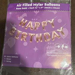 Rose Gold Party Decorations 🥳🎉🎊