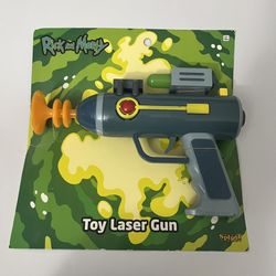 Rick & Morty Toy Plastic electronic Sounds Lights Laser Gun