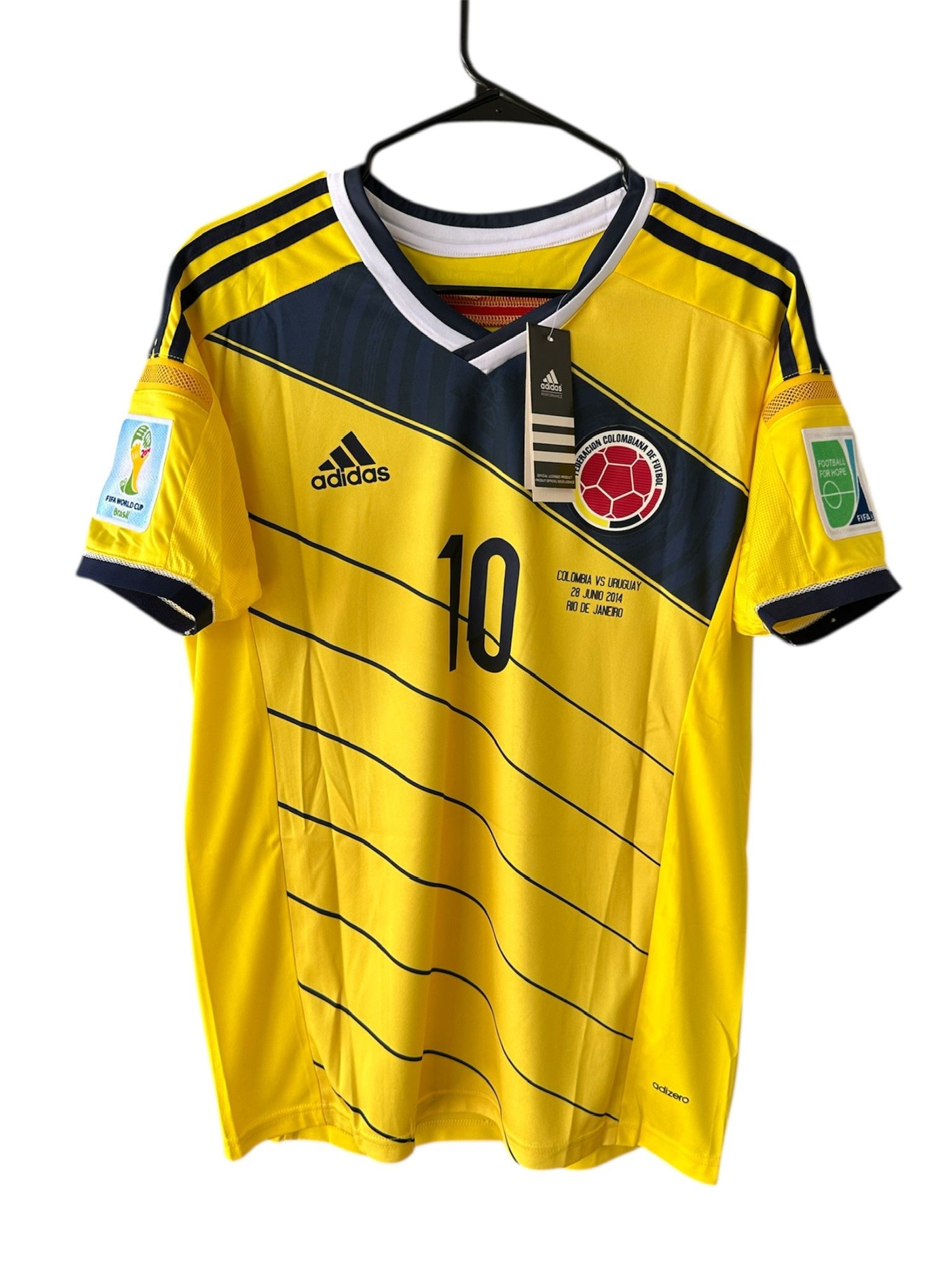 Colombia James Rodriguez Soccer Jersey