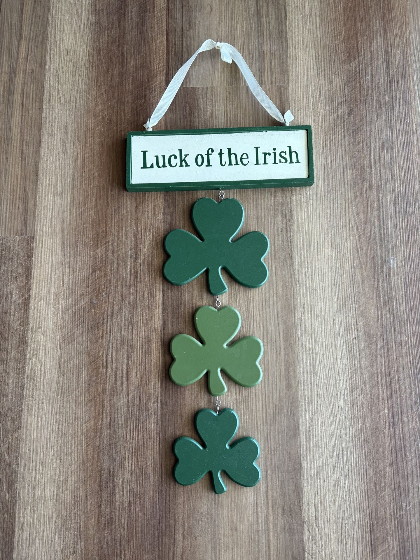 Luck of the Irish sign