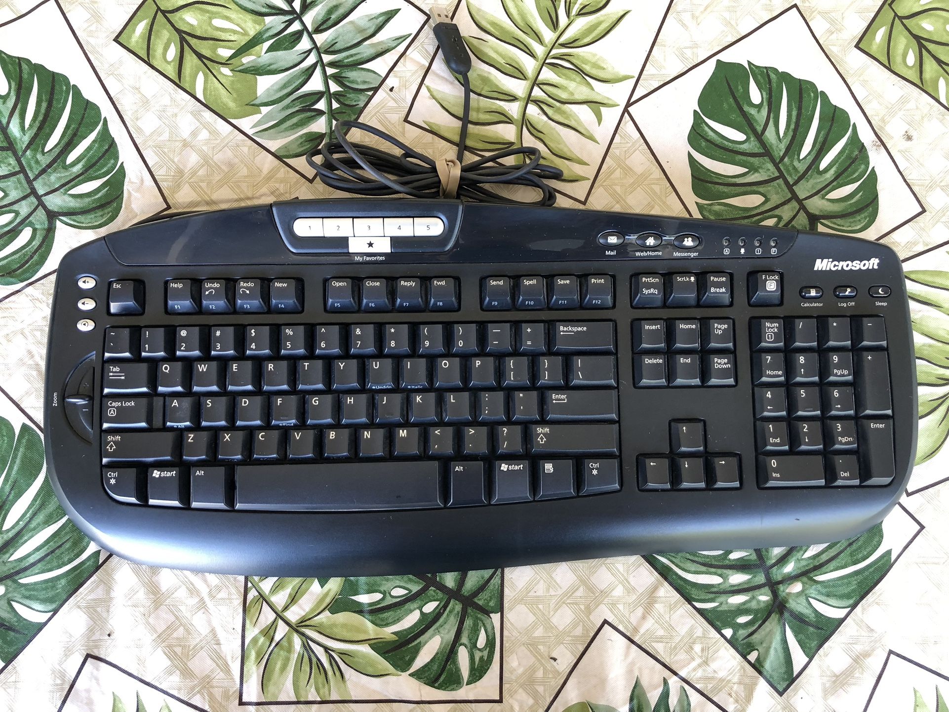 Microsoft Digital Media Keyboard 1.0A KC-0405 Black