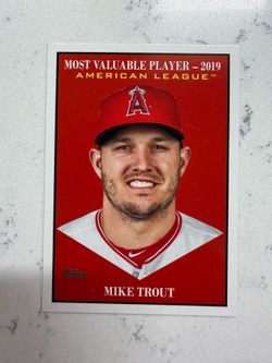 2025 MIKE TROUT Topps Update 2019 MVP Insert Card #MV-9