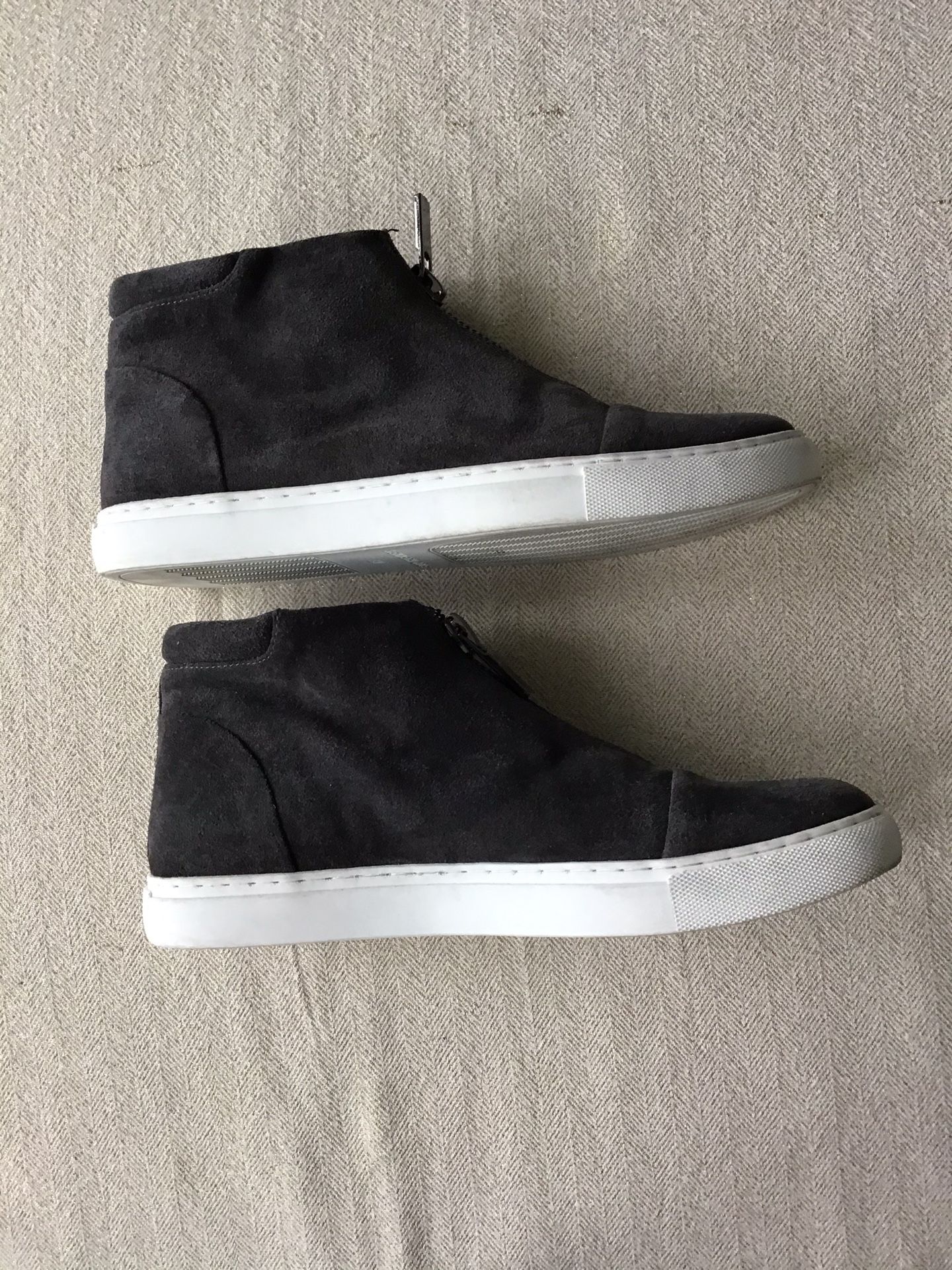 Grey Suede boots