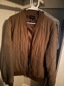 Olive Green Men’s Jacket Forver 21 Used