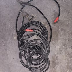 arc welding cable awg 1-0 neoprene with stinger and ground