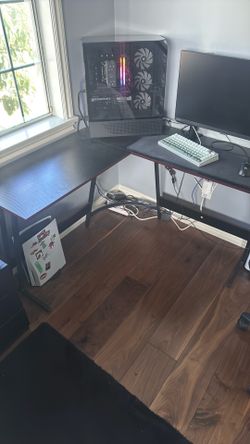 Gaming L shaped desk