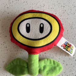 Small Plush Super Mario Fire Flower Toy
