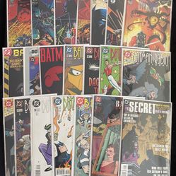 Batman DC Comics Lot Of 21 NM/VF