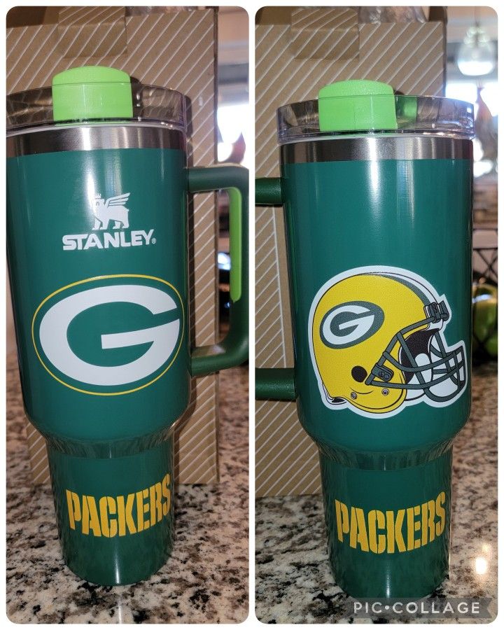 Stanley Green Bay Packers 40oz Cup Brand New