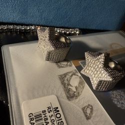 Moissanite Star Ring