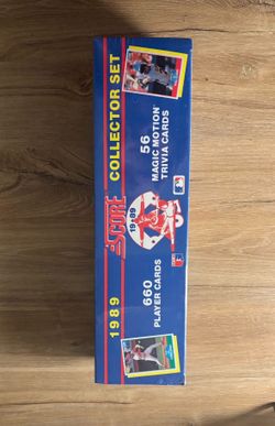 Score 1989 MLB Collector Set