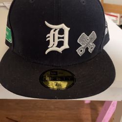 Detroit New Era Hat  Size 7 1/4