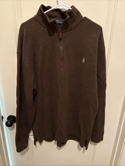 Polo Half-zip Sweater - Large Tall