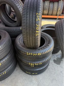 15” tires 205/70/15 with free installation $200 all 4